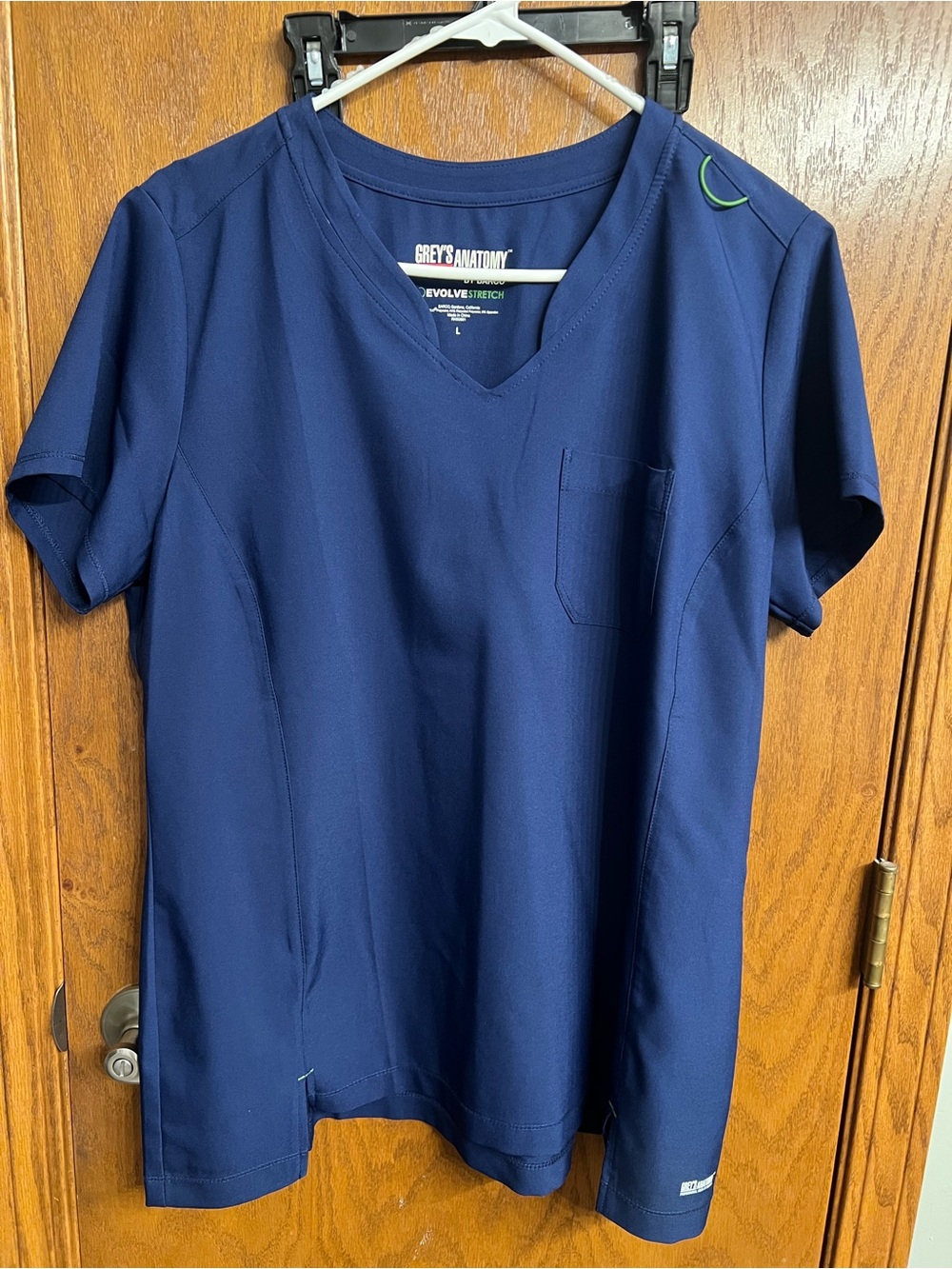Grey's Anatomy scrubs set navy blue